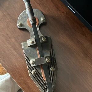 Decorative Black and Brown Sword